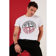 Buratti Erkek T Shirt 541Pusula-Beyaz
