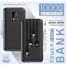 Pr120 10.000 Mah. - Taşınabilir Şarj Powerbank Standlı 3 İn 1