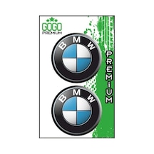 Bmw İkili 5x5cm Damla Etiket