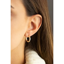 Altın Şarnel Küpe