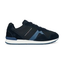Tommy Hilfiger Fm0fm05679 Runner Icon Mix Erkek Günlük Ayakkabı Mavi