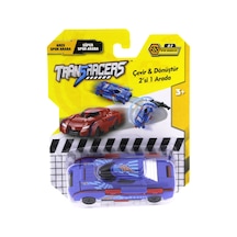 Transracers Dönüşen Araçlar Spor Arabalar Ares / Süper Mavi