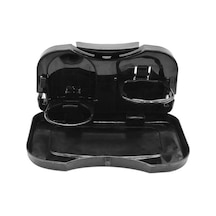 Siyah Katlanır Araba Seyahat Arka Koltuk Saklama Masası İçecek Yiyecek Bardak Tepsisi Tutucu Standı