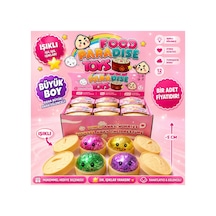 Işıklı Yeni Serii Dumpling Squishy Simli Model Büyük Boy Çin Mantısı Sukişi Özel Seri Kutulu Çok Renkli