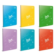 Gıpta Back A5 60 Yp.çizgili Pp Kapak Defter 4991- 3 Adet Çeşitli Renk Ve Desen