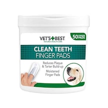 Vets Best Köpekler İçin Diş Temizleme Parmak Pedi 50li