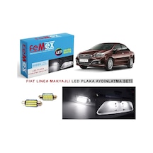Fiat Linea Makyajlı Led Plaka Aydınlatma Ampul Seti Femex Parlak Beyaz
