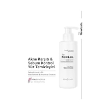 The NewLab Yağlı Ve Akneye Eğilimli Ciltler Için Temizleme Jeli 200 Ml (%0.5 Salicylic Acid, Niacinamide)