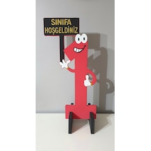 Sınıfa Hoşgeldiniz "1" Rakamı