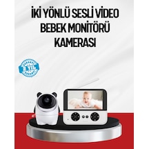 Görüntülü Bebek Monitörü 4.3 İnç Ekran Ve Glblseme - 24 Sesli İletişim