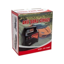Çocuk Akülü Araba Güçlü Şarj Cihazı 12 Ve 6 Volt 6 Amper Ledli Göstergeli Akü Şarj Cihazı