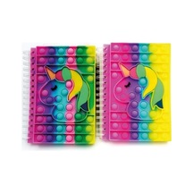 Lb Unicorn Tasarımlı Pop-ıt Defter Çok Renkli