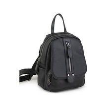 Nas Bag Kadın Sırt Çantası Ve Omuz Çantası Dönüştürülebilir Tasarım - Siyah Dona Siyah