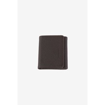 Ac&Co / Altınyıldız Classics Erkek Kahverengı %100 Deri Desenli Cüzdan Kahverengi