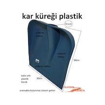Kar Küreği Plastik Ahır Küreği Geniş Kürek Seri Sapsız S