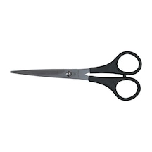 2215 M-528 Plastik Saplı Düz Makas No: 6 İnç / 15,24 Cm - Paslanmaz Çelik
