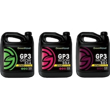 Green Planet Gp3 Grow Micro Bloom 4 Litre Set 4 L