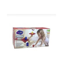 Tr Oyuncak Eğitici Ahşap Terazi, 7 Parça, 4 Renk, Unisex