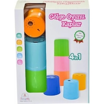 Mey İthalat Urt026-002 4ın1 Gölge Oyunu Kaplar