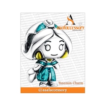 Yasemin Charm / Gümüş Kaplama