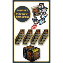 Panini Fifa World Class Koleksiyon Futbolcu 2024 Sticker Çıkartmaları + 24 Paket 120 Adet Sticker