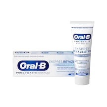Oral-b 3d White Advanced Ekspres Beyazlatma Ferahlık Diş Macunu 75 Ml - 4 Adet Tarı