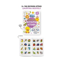 Çıkartmalı Boyama Kitabı 2 Yaş + - Yqbx-714359