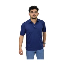 Erkek Gömlek Yaka Tişört T6064 Bgl-st04541 İndigo