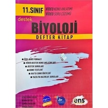 11.Sınıf Biyoloji Destek Defterim -  Ens Yayıncılık
