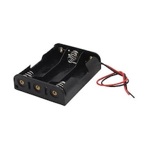 Arduinoelektronik-18650 Pil Yatağı Üçlü Lityum Ion Pil Yuvası - 3 Kanal