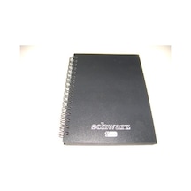 A5 Schwarz Siyah 60Yp Pp Kapak Spiralli Defter Düz