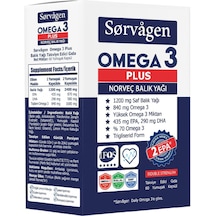 Omega 3 Plus 1200 Mg Balık Yağı 60 Kapsül