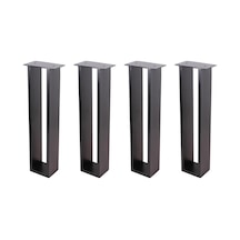 Metal Dikdörtgen Sehpa Ayağı, Bahçe Salon Antre İçin Ayak