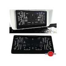 Eraks Car Accesories Plaka Altı Plastik Kare Tip Plakalık 2 Adet
