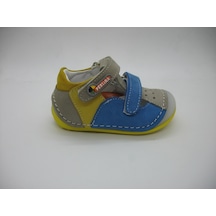 Angelokids Perlina 01102 Doğal Deri Ortopedik Ilk Adım Ayakkabısı 18-21 (422289230) Mavi