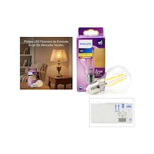 Philips Gold Renk Rustik Filament Led Ampul 7w E27 4'lü Paket