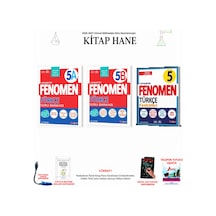 Fenomen 5. Sınıf Türkçe F5-112 5-112 3 Kitap Seti