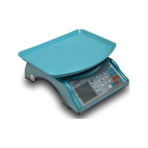 Brader 40 Kg Elektronik Dijital Hesaplamalı Terazi Mavi
