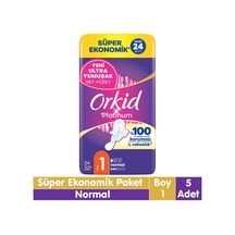 Orkid Platinum Normal Ped Süper Ekonomik Paket 24x5 120 Adet