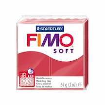 Staedtler Fimo Soft Polimer Kil 57Gr. Vişne Kırmızısı 8020-26