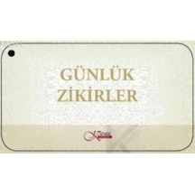 Günlük Zikirler Kartela - Karaca Yayınevi