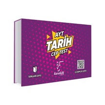 Ayt Cep Test Tarih Karekök Yayınları N11.6348