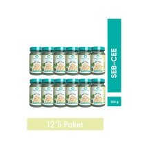 Organik Ek Gıda Seb-cee 100 G Meyve-Sebze Püresi 12'li