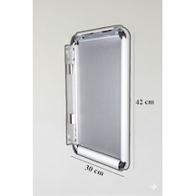 A3 Tak Çıkar Rondo Çerçeve 30x42 Cm 1 Adet Açılır Kapanır Çerçeve Aç Kapa Çerçeve A3 Afiş Çercevesi Büro Ofis