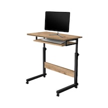 Yükseklik Ayarlı Ve Klavyelikli Laptop Sehpası - Atlantik Çam Yükseklik Ayarlı Ve Klavyelikli Laptop Sehpası - Atlantik Çam