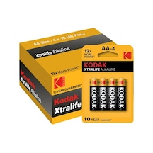 Kodak Xtralife Alkaline Kalem Pil AA  40 Adet