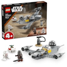 LEGO® Star Wars: The Mandalorian™ Mando ve Grogu’nun N-1 Starfighter™’ı 75410 - 4 Yaş ve Üzeri Yaratıcı Oyuncak Yapım Seti (92 Parça)