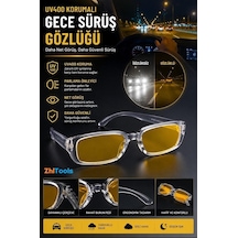 Zhl Tools Zhltools Şefaf Gece Sürüş Gözlüğü
