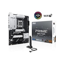 Asus Prıme X870-p Wıfı Amd X870 Am5 Ddr5 8000 Hdmı 2xusb4 4x M2 Usb3.2 Wifi 7 + Bt Aura Rgb 2.5gbit