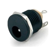 Adaptör Fişi - Dişi Yuvarlak Somunlu Şase 2.1 Mm (Ic-257)